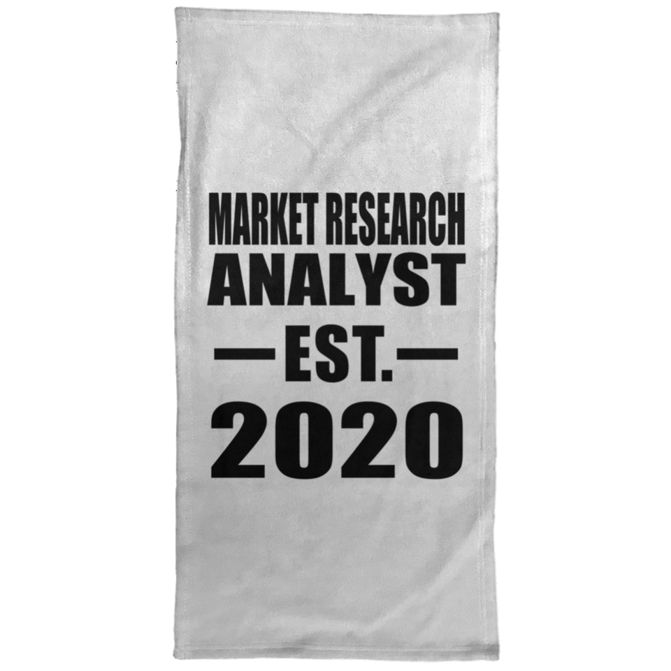 Market Research Analyst Established EST. 2020 - Hand Towel