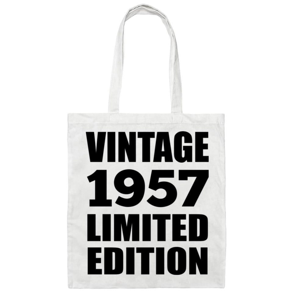 67th Birthday Vintage 1957 Limited Edition - Tote Bag White