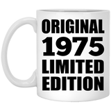 49th Birthday Original 1975 Limited Edition - 11oz Coffee Mug
