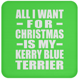 All I Want For Christmas Is My Kerry Blue Terrier - Coaster
