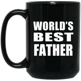 World's Best Father - 15 Oz Coffee Mug Black