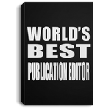 World's Best Publication Editor - Canvas Portrait