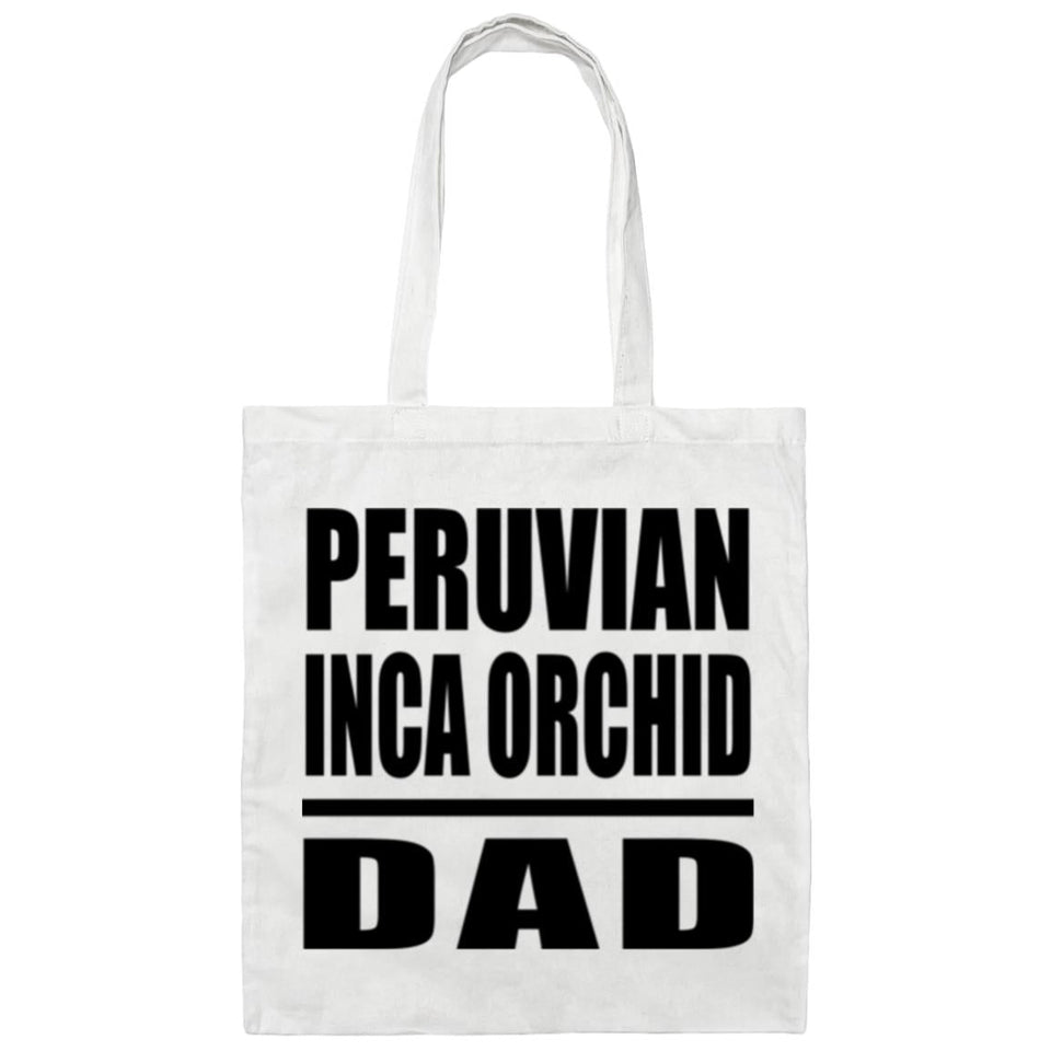 Peruvian Inca Orchid Dad - Tote Bag White