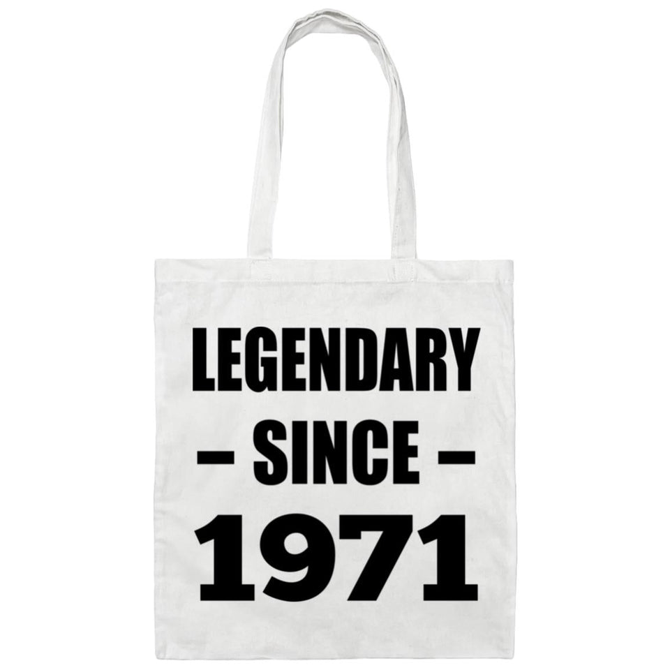 53rd Birthday Legendary Since 1971 - Tote Bag White