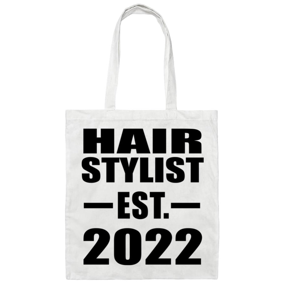 Hair Stylist Established EST. 2022 - Tote Bag White