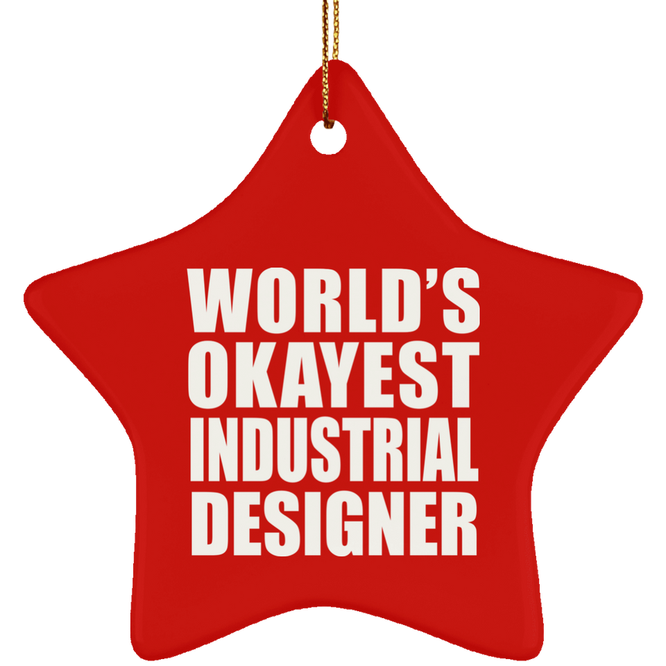 World's Okayest Industrial Designer - Star Ornament