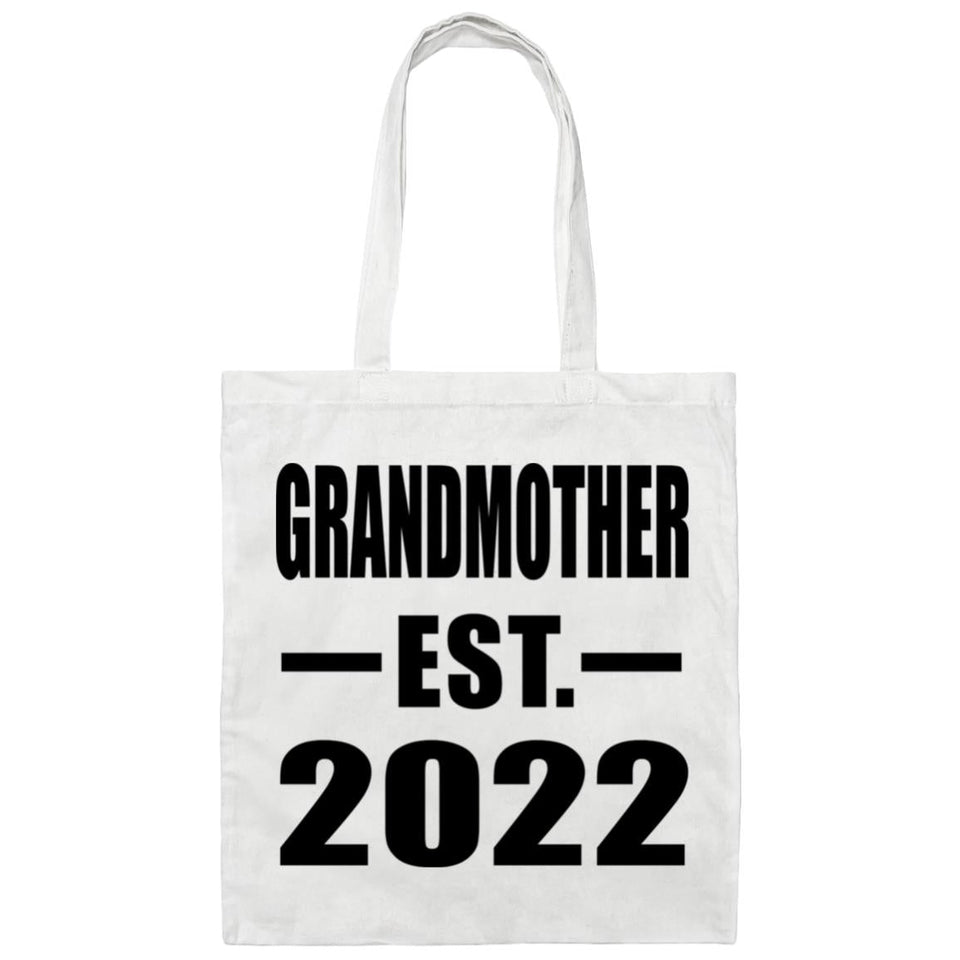 Grandmother Established EST. 2022 - Tote Bag White
