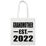 Grandmother Established EST. 2022 - Tote Bag White