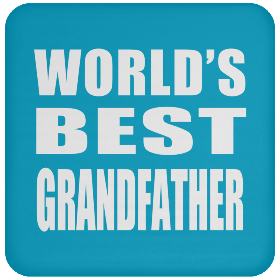 World's Best Grandfather - Drink Coaster