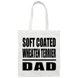 Soft Coated Wheaten Terrier Dad - Tote Bag White