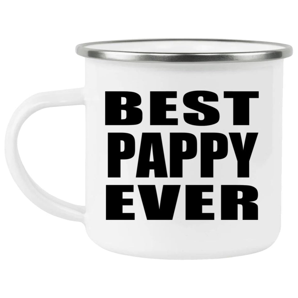 Best Pappy Ever - 12oz Camping Mug