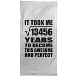 116th Birthday Took Square Root of 13456 Years To Awesome - Hand Towel
