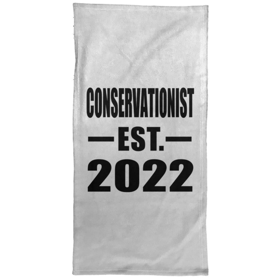 Conservationist Established EST. 2022 - Hand Towel