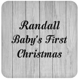 Randall Baby's First Christmas - Drink Coaster F
