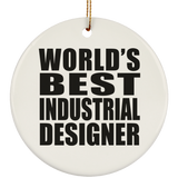 World's Best Industrial Designer - Circle Ornament
