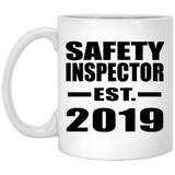 Safety Inspector Established EST. 2019 - 11oz Coffee Mug