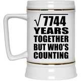 88th Anniversary Square Root of 7744 Years Who's Counting - Beer Stein
