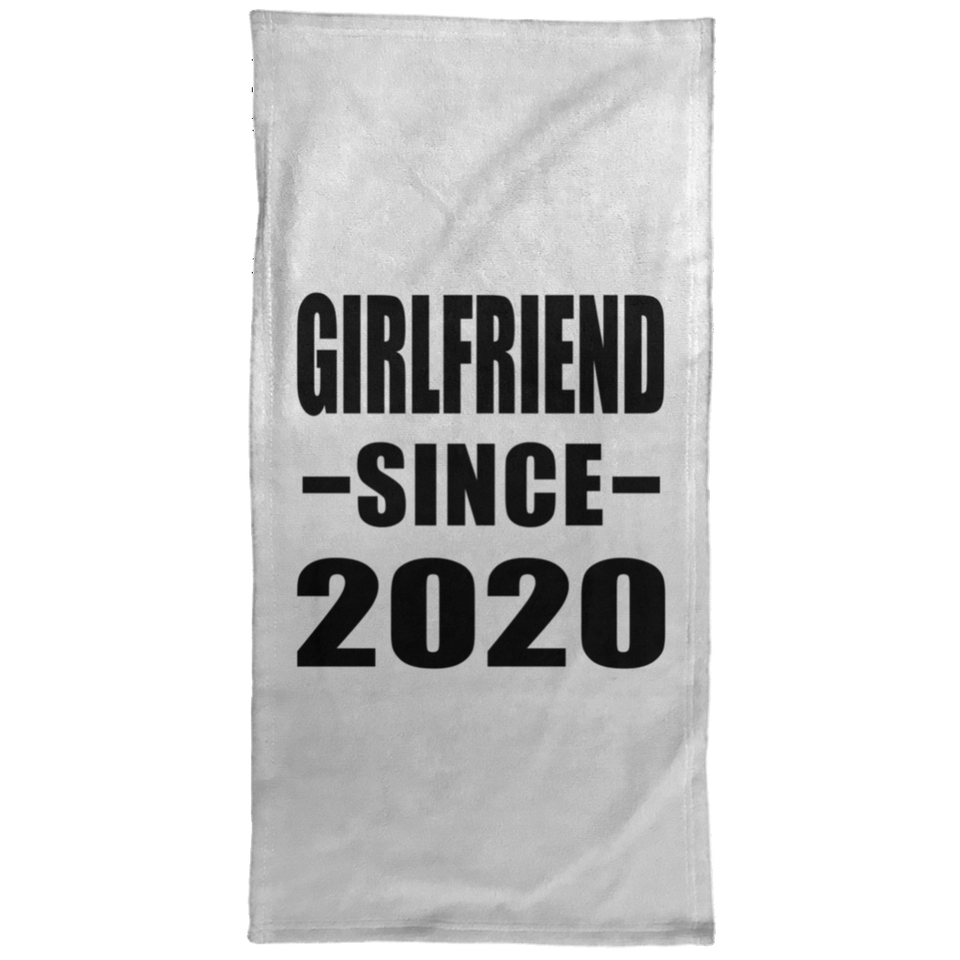 Girlfriend Since 2020 - Hand Towel