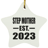 Step Mother Established EST. 2023 - Star Ornament