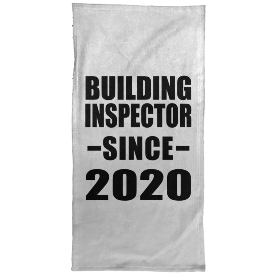 Building Inspector Since 2020 - Hand Towel