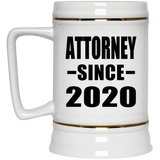 Attorney Since 2020 - Beer Stein
