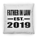 Father In Law Established EST. 2019 - Throw Pillow
