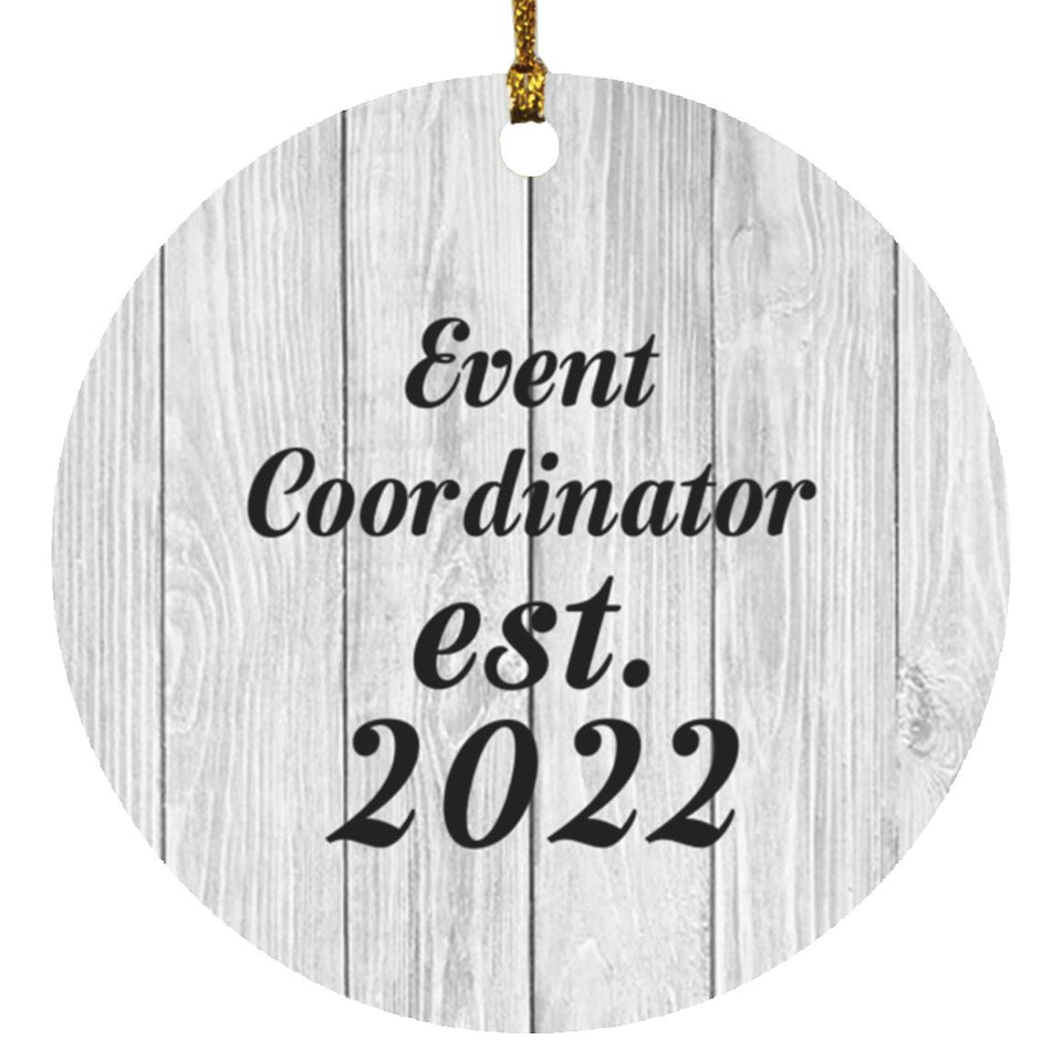 Event Coordinator Established Est. 2022 - Circle Ornament F