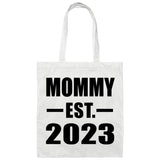 Mommy Established EST. 2023 - Tote Bag White