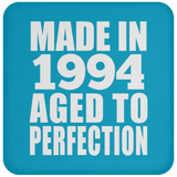30th Birthday Made In 1994 Aged to Perfection - Drink Coaster