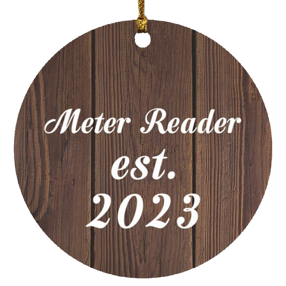 Meter Reader Established Est. 2023 - Circle Ornament D
