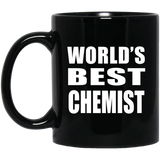 World's Best Chemist - 11 Oz Coffee Mug Black