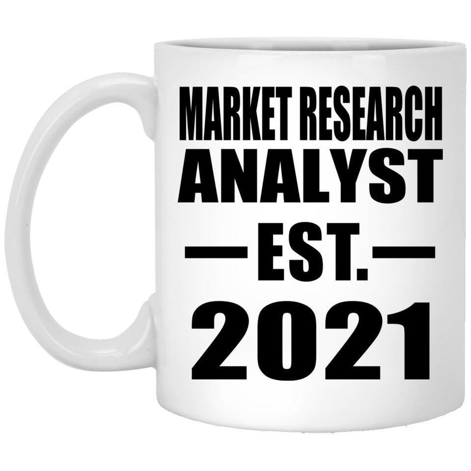 Market Research Analyst Established EST. 2021 - 11oz Coffee Mug