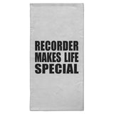 Recorder Makes Life Special - Hand Towel