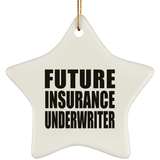 Future Insurance Underwriter - Star Ornament