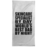 Skincare Specialist By Day World's Best Dad By Night - Hand Towel
