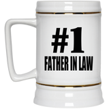 Number One #1 Father In Law - Beer Stein