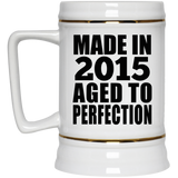 9th Birthday Made In 2015 Aged to Perfection - Beer Stein