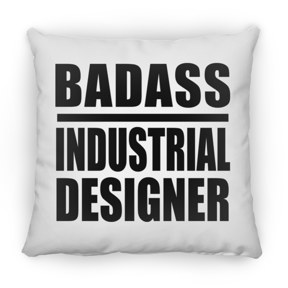 Badass Industrial Designer - Throw Pillow