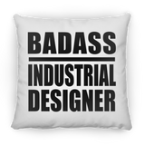 Badass Industrial Designer - Throw Pillow