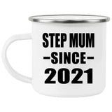 Step Mum Since 2021 - 12oz Camping Mug