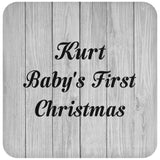 Kurt Baby's First Christmas - Drink Coaster F