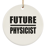 Future Physicist - Circle Ornament