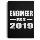 Engineer Established EST. 2019 - Canvas Portrait