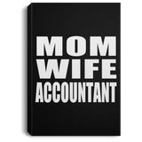 Mom Wife Accountant - Canvas Portrait