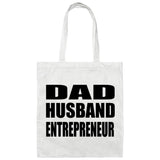 Dad Husband Entrepreneur - Tote Bag White