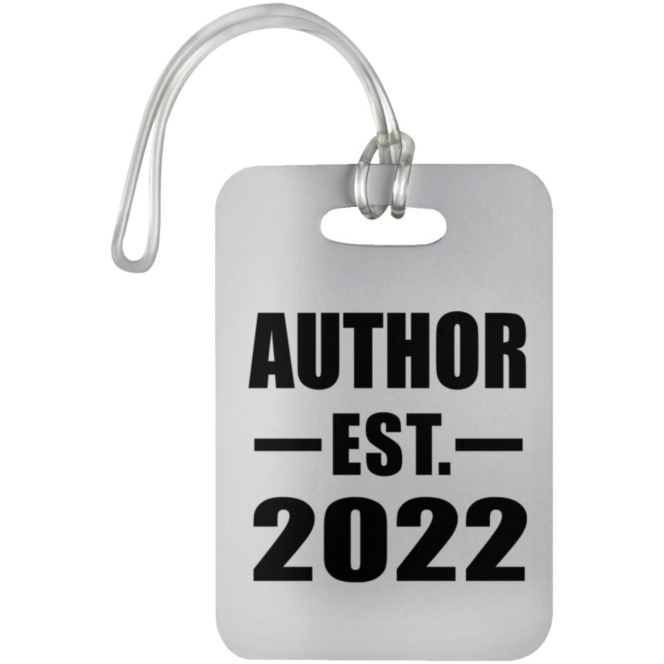 Author Established EST. 2022 - Luggage Bag Tag