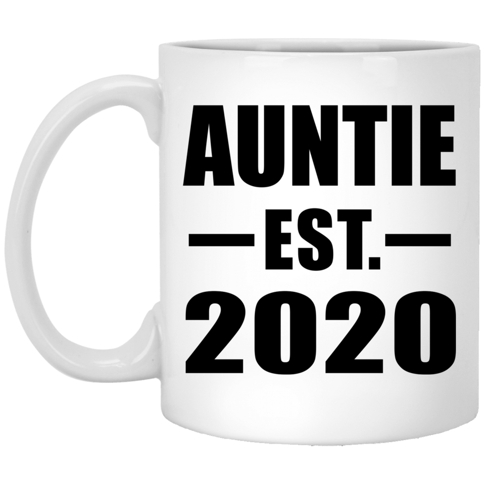 Auntie Established EST. 2020 - 11oz Coffee Mug