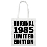 39th Birthday Original 1985 Limited Edition - Tote Bag White