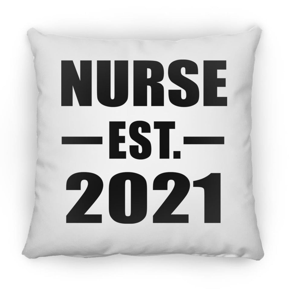Nurse Established EST. 2021 - Throw Pillow