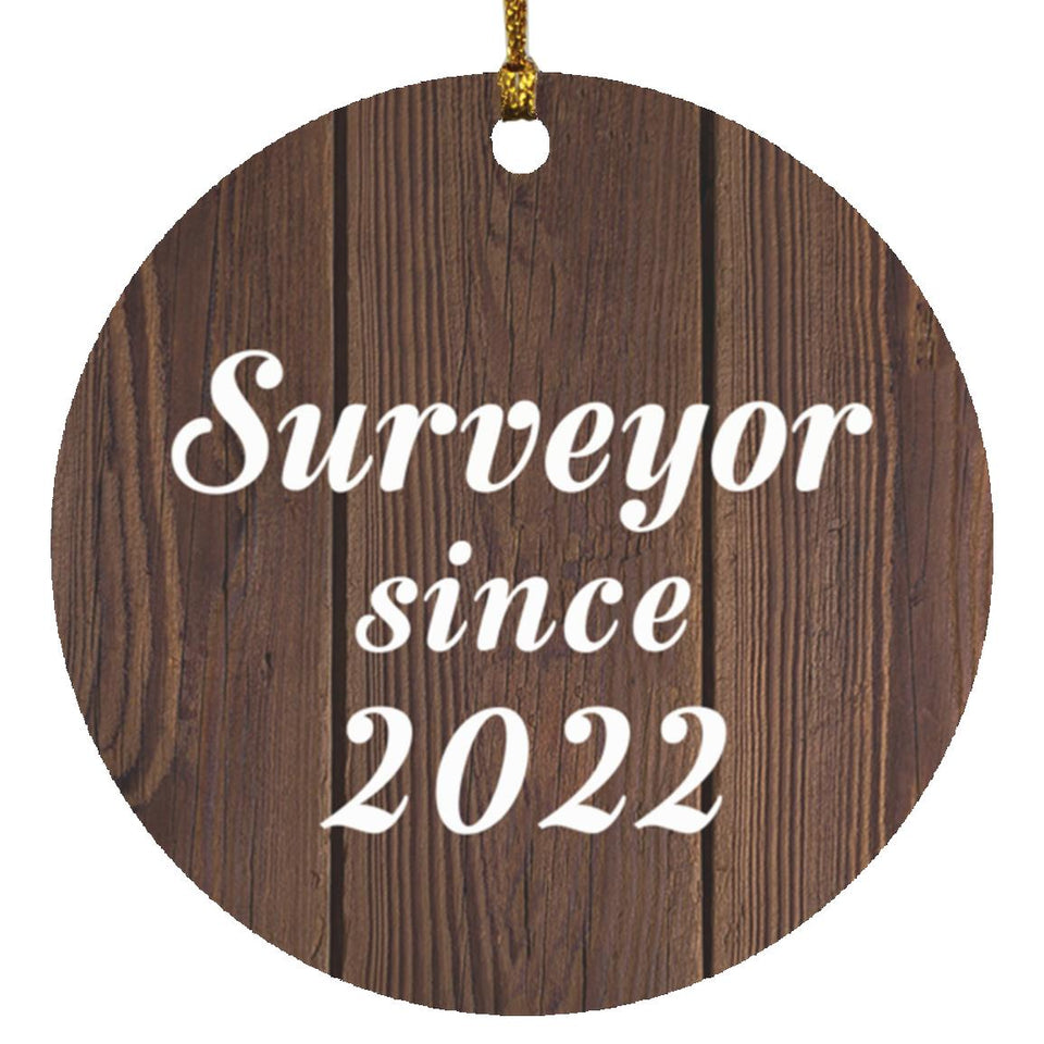 Surveyor Since 2022 - Circle Ornament D